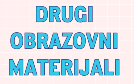 DRUGI OBRAZOVNI MATERIJALI za školsku 2025./2026. godinu