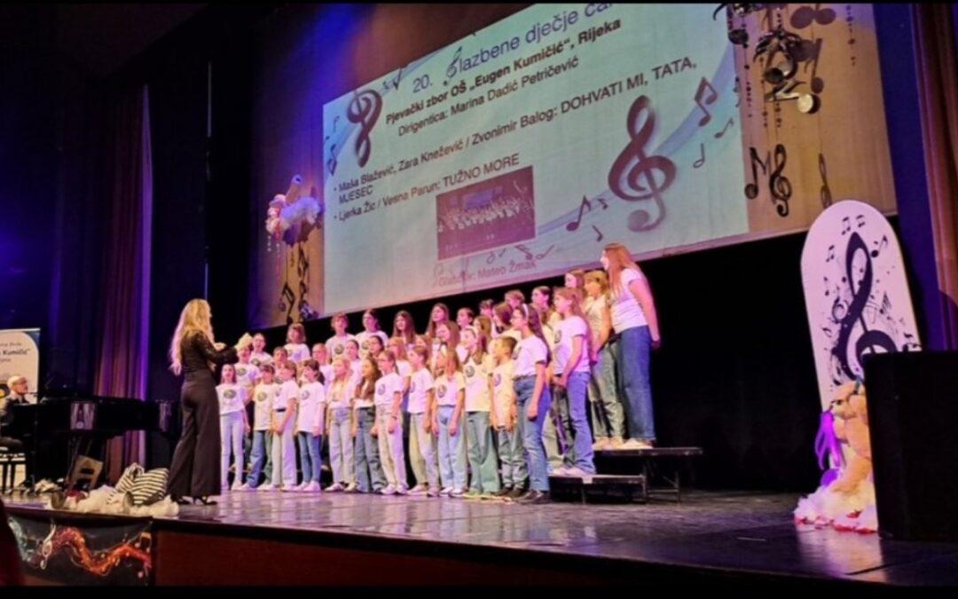Natjecanje glazbenih svečanosti hrvatske mladeži i Županijska smotra glazbenih aktivnosti i natjecanja zborova 20. Glazbene dječje čarolije