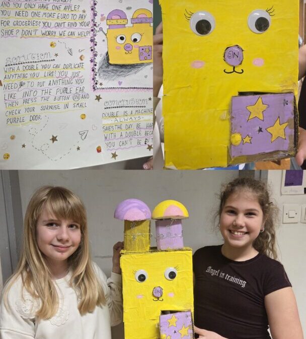 Creative Young Inventors in English Class