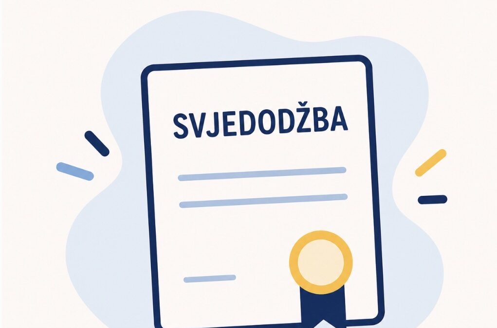 PODJELA SVJEDODŽBI