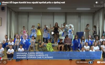 Mjuzikl o riječkoj vodi i učenici OŠ Eugen Kumičić na Kanalu Ri